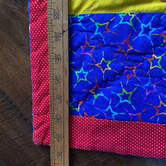 Gorgeous baby, doll quilt or wall hanging for the baby’s room. Handmade. - Picture 4 of 9